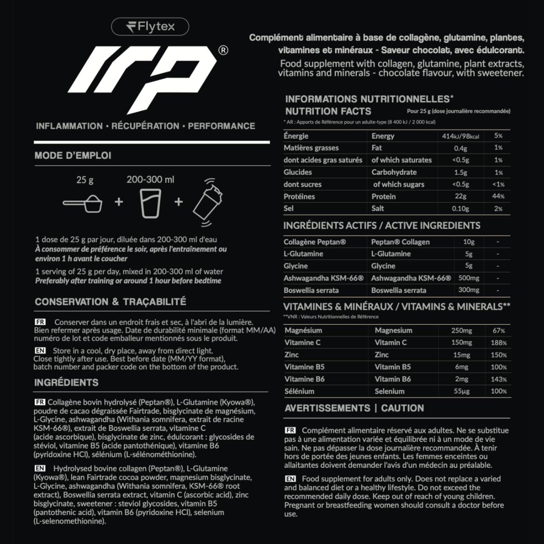 IRP® - Formule récupération