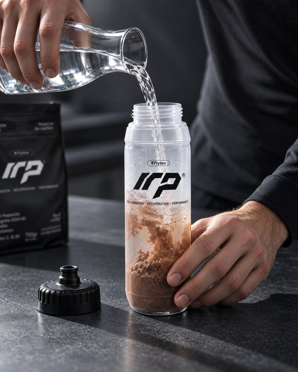 Préparation d’IRP avec le mixer