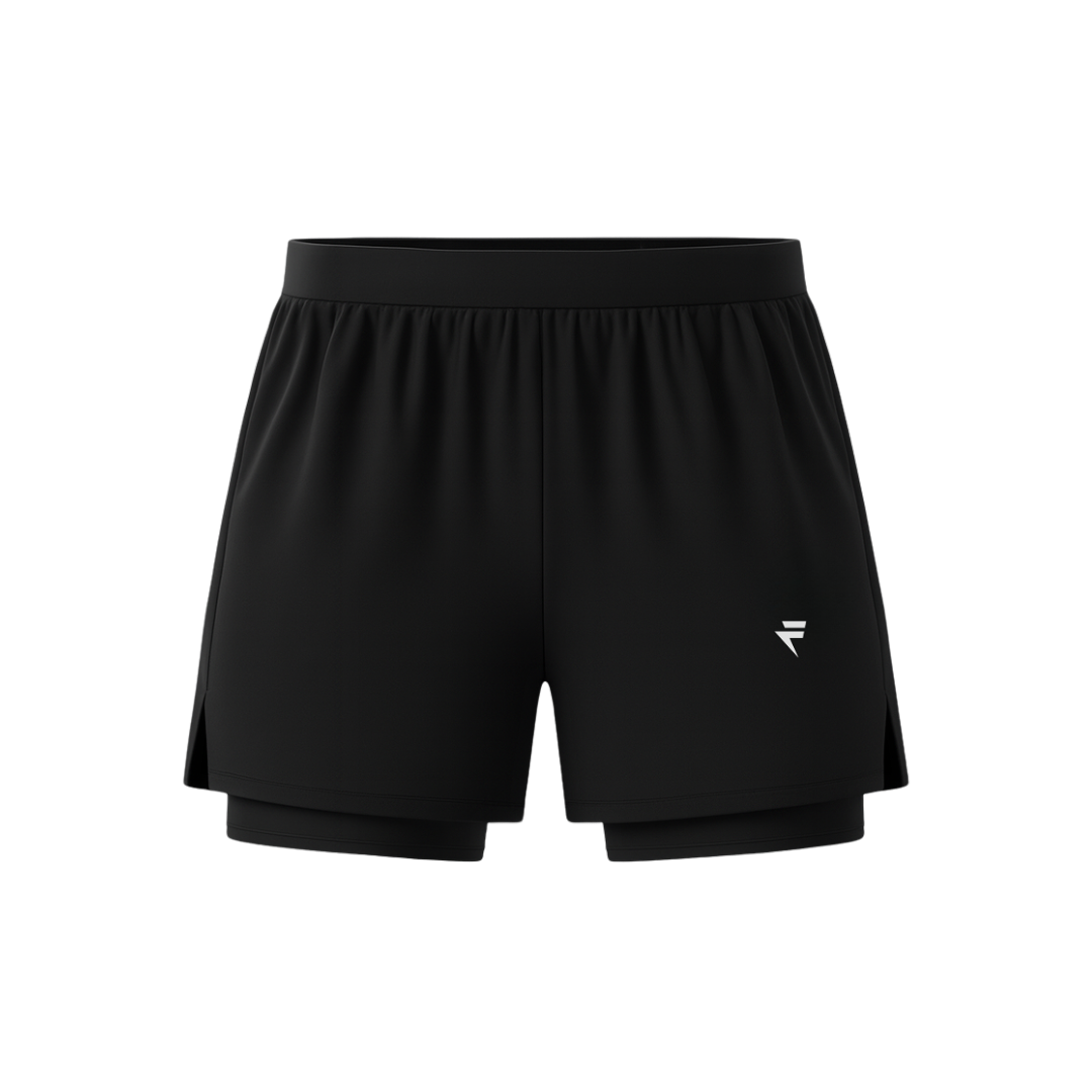 Short 2 en 1 con compresión integrada